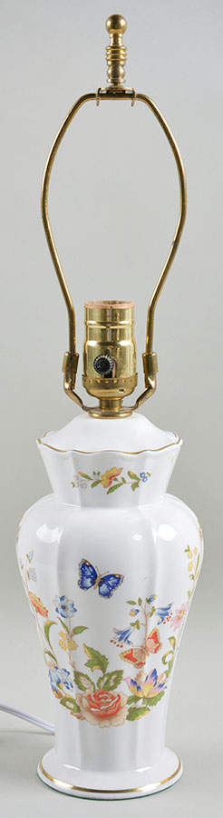 Cottage Garden 18" Electric Lamp No Shade by John  Aynsley & Sons-1