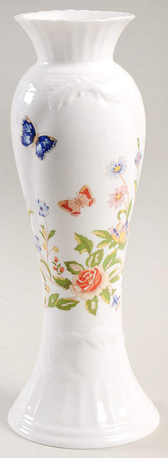 Cottage Garden 8" Tall Candlestick by John  Aynsley & Sons-1