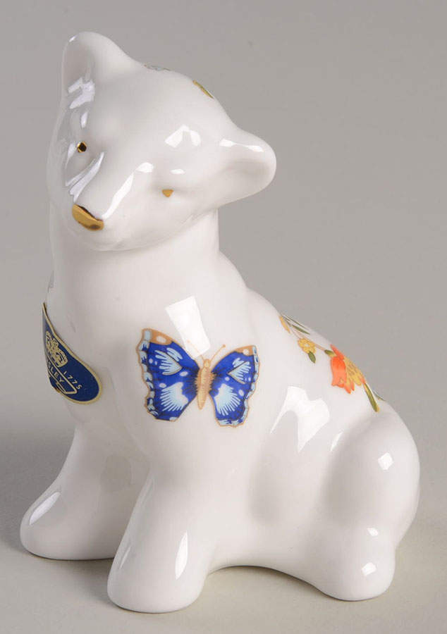 Cottage Garden Bear Figurine by John  Aynsley & Sons-1