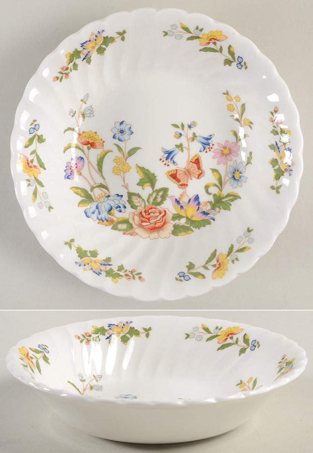 Cottage Garden Coupe Cereal Bowl by John  Aynsley & Sons-1