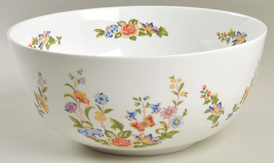 Cottage Garden 10" Large Salad Serving Bowl by John  Aynsley & Sons-1