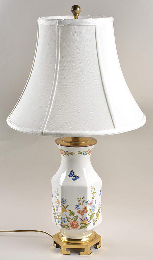 Cottage Garden 25" Electric Lamp & Shade by John  Aynsley & Sons-1