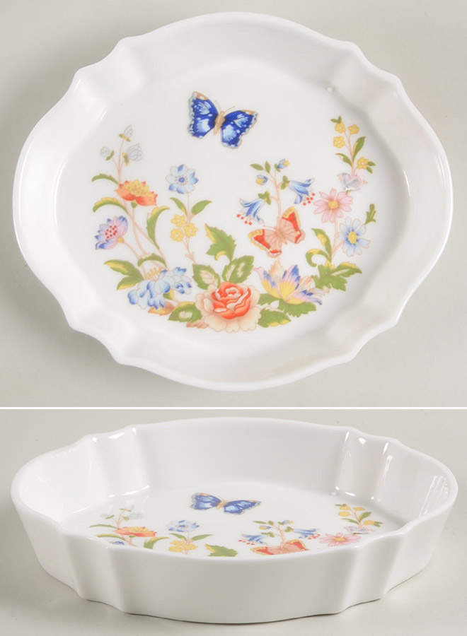 Cottage Garden Open Candy Dish by John  Aynsley & Sons-1