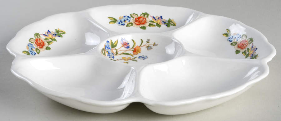 Cottage Garden 1 Piece Chip & Dip by John  Aynsley & Sons-1