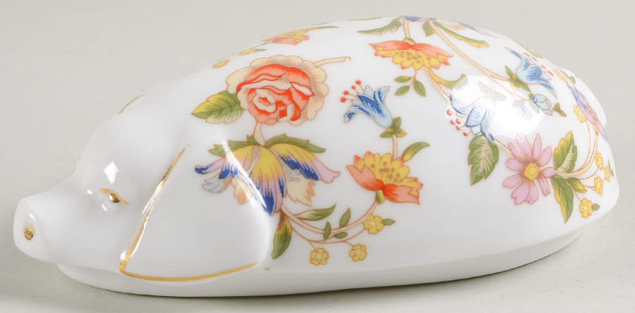 Cottage Garden Lid for Pig Box by John  Aynsley & Sons-1