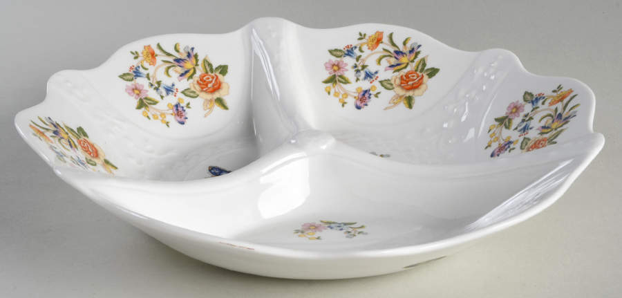 Cottage Garden 10" Clyde Triple Tray by John  Aynsley & Sons-1