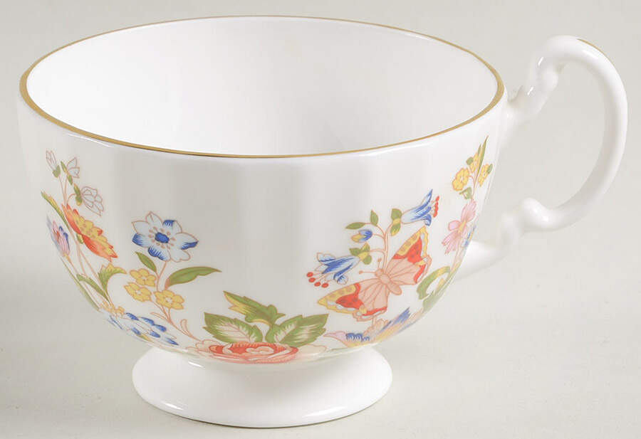 Cottage Garden Footed Cup by John  Aynsley & Sons-1