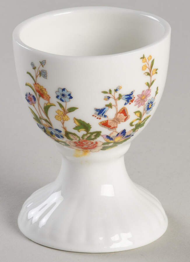 Cottage Garden Double Egg Cup by John  Aynsley & Sons-1