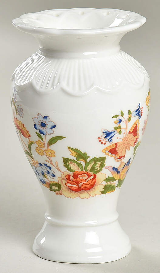 Cottage Garden Perfume Bottle No Stopper by John  Aynsley & Sons-1