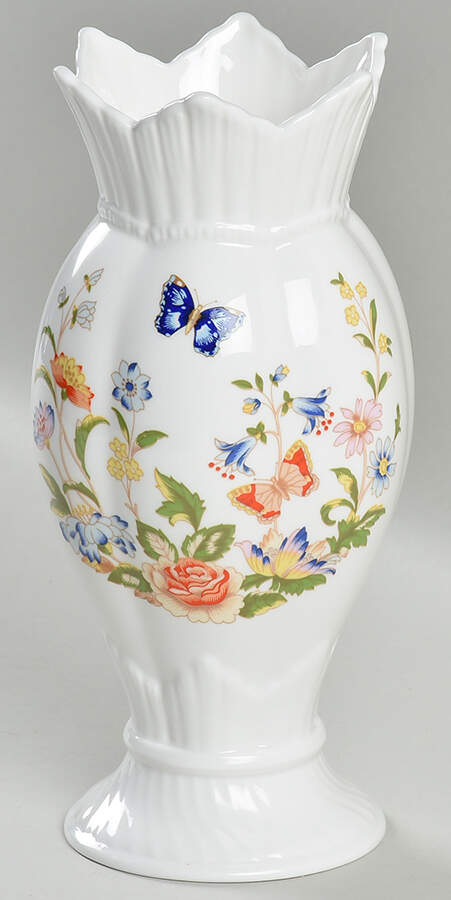 Cottage Garden 8" Windsor Vase by John  Aynsley & Sons-1