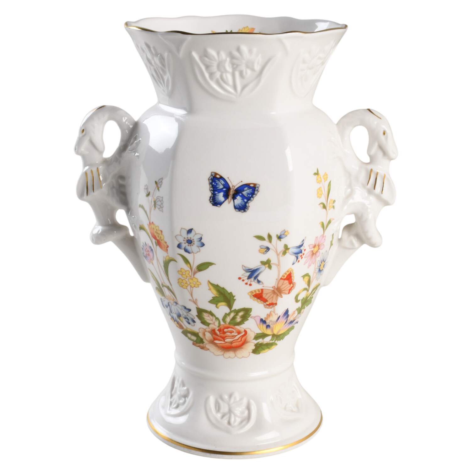 Cottage Garden Millennium Daffodil Vase by John  Aynsley & Sons-1