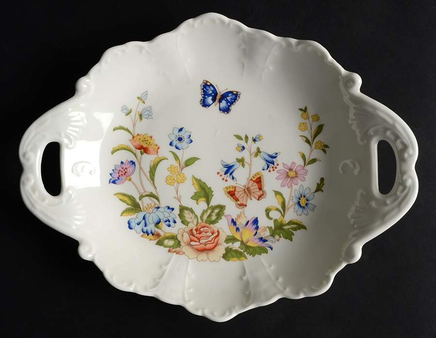 Cottage Garden Victorian Tray by John  Aynsley & Sons-1