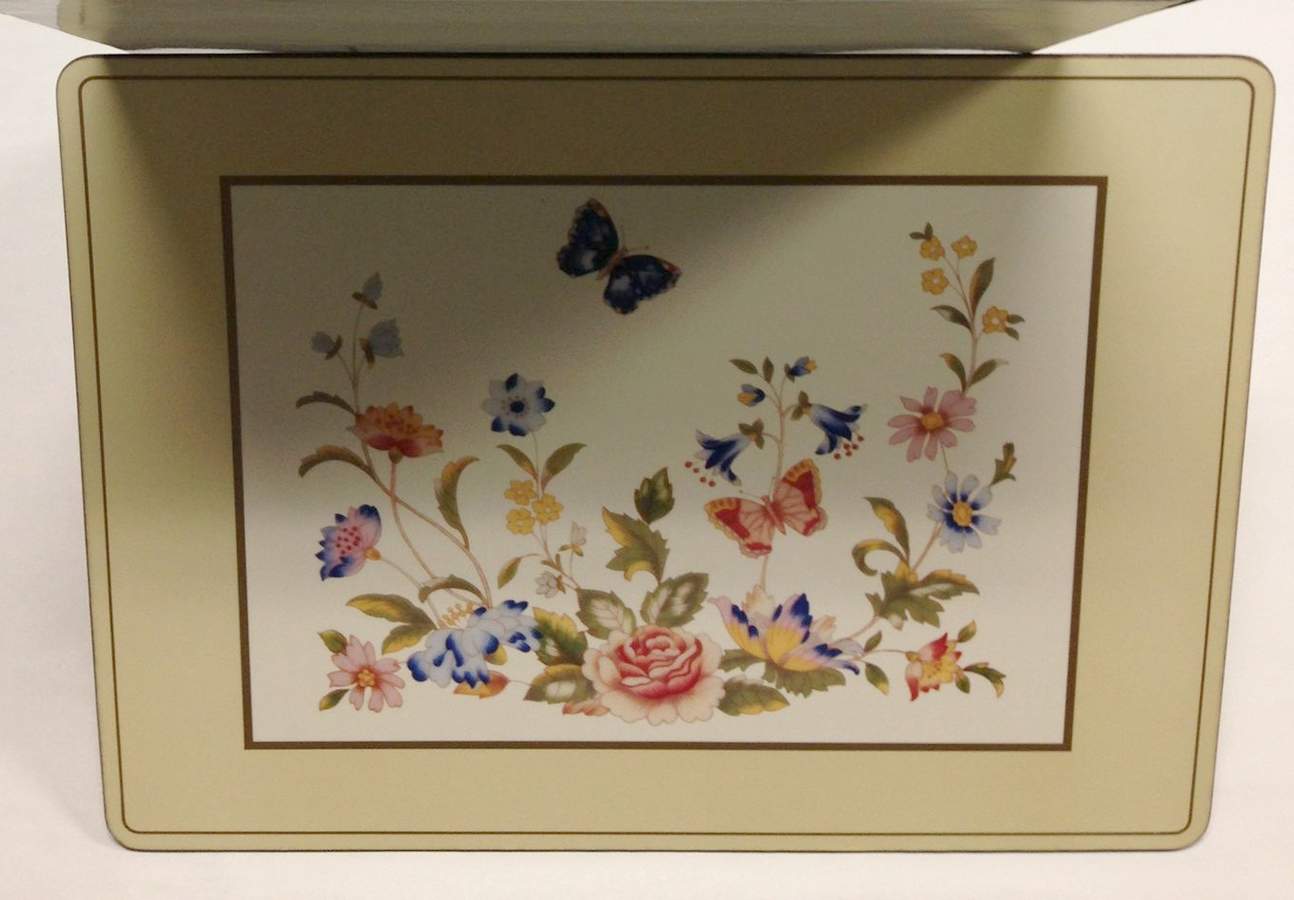 Cottage Garden Corkboard Placemat - Set of 4 by John  Aynsley & Sons-1