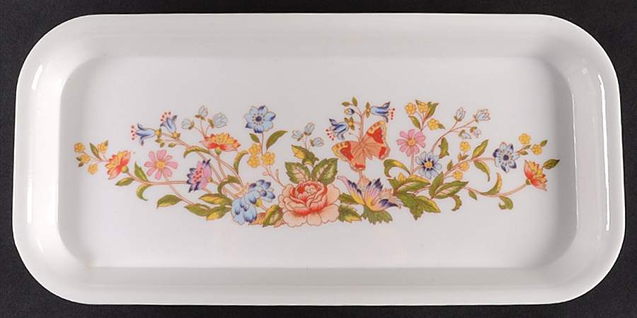 Cottage Garden 11" Rectangular Melamine Tray by John  Aynsley & Sons-1