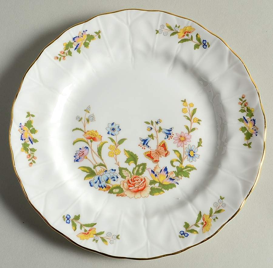 Cottage Garden Dessert/Pie Plate by John  Aynsley & Sons-1