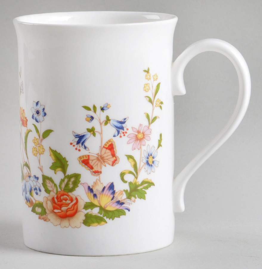 Cottage Garden Beaker (English Mug) by John  Aynsley & Sons-1