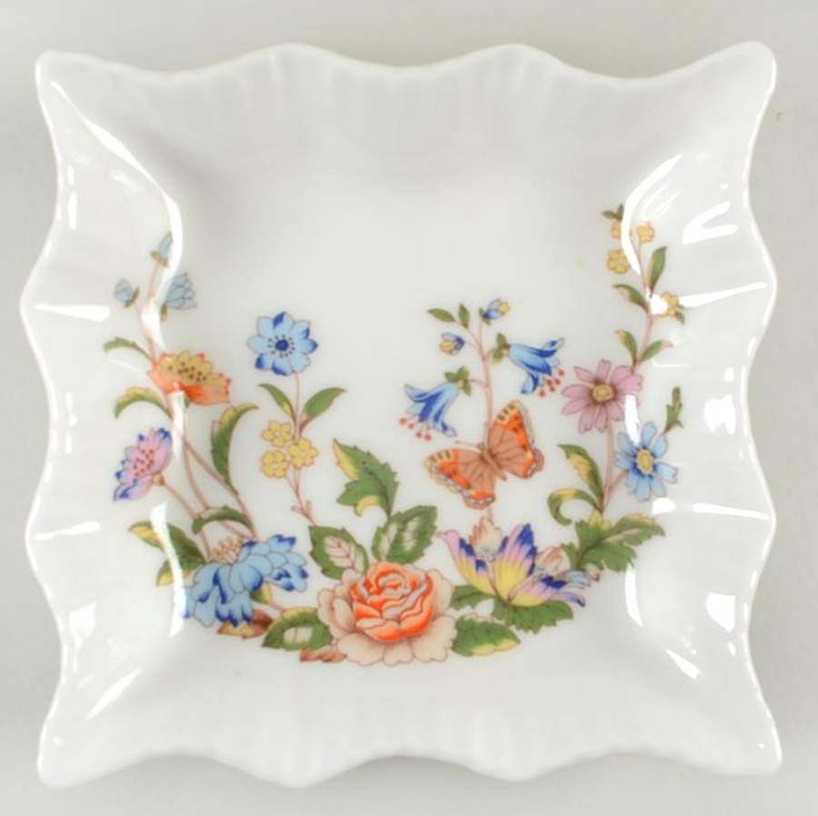 Cottage Garden 4" Ashtray by John  Aynsley & Sons-1