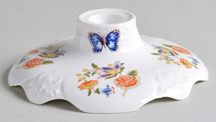 Cottage Garden 1" Small Candlestick by John  Aynsley & Sons-1