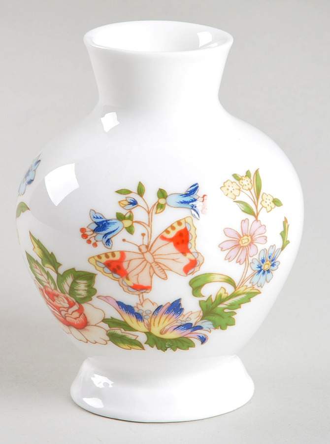 Cottage Garden 3" Athens Vase by John  Aynsley & Sons-1