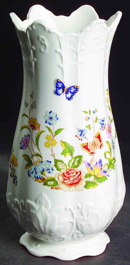 Cottage Garden 8'' Victorian Vase by John  Aynsley & Sons-1