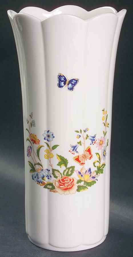 Cottage Garden 10" Mayfair Vase by John  Aynsley & Sons-1