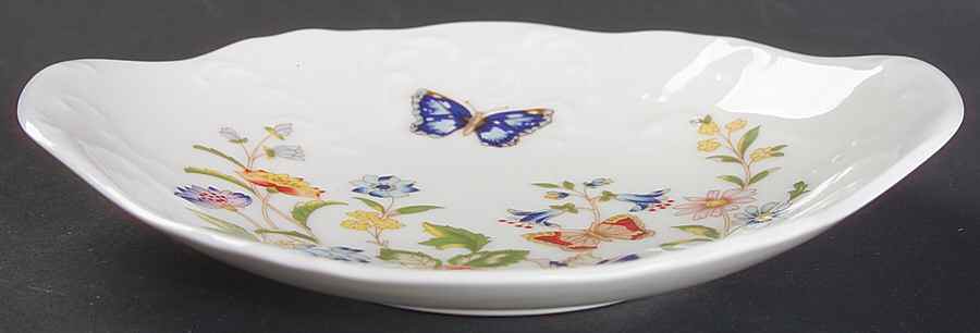 Cottage Garden Oval Open Candy Dish by John  Aynsley & Sons-1