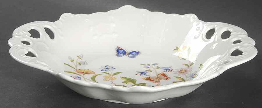 Cottage Garden Large Sweet Meat Dish by John  Aynsley & Sons-1