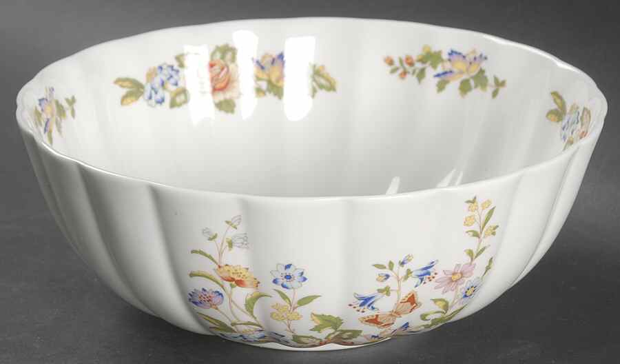 Cottage Garden Fluted Bowl by John  Aynsley & Sons-1