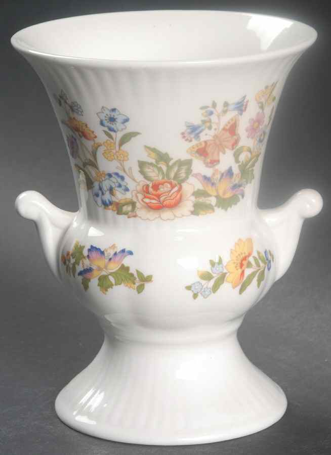 Cottage Garden 5" Pedestal Vase by John  Aynsley & Sons-1