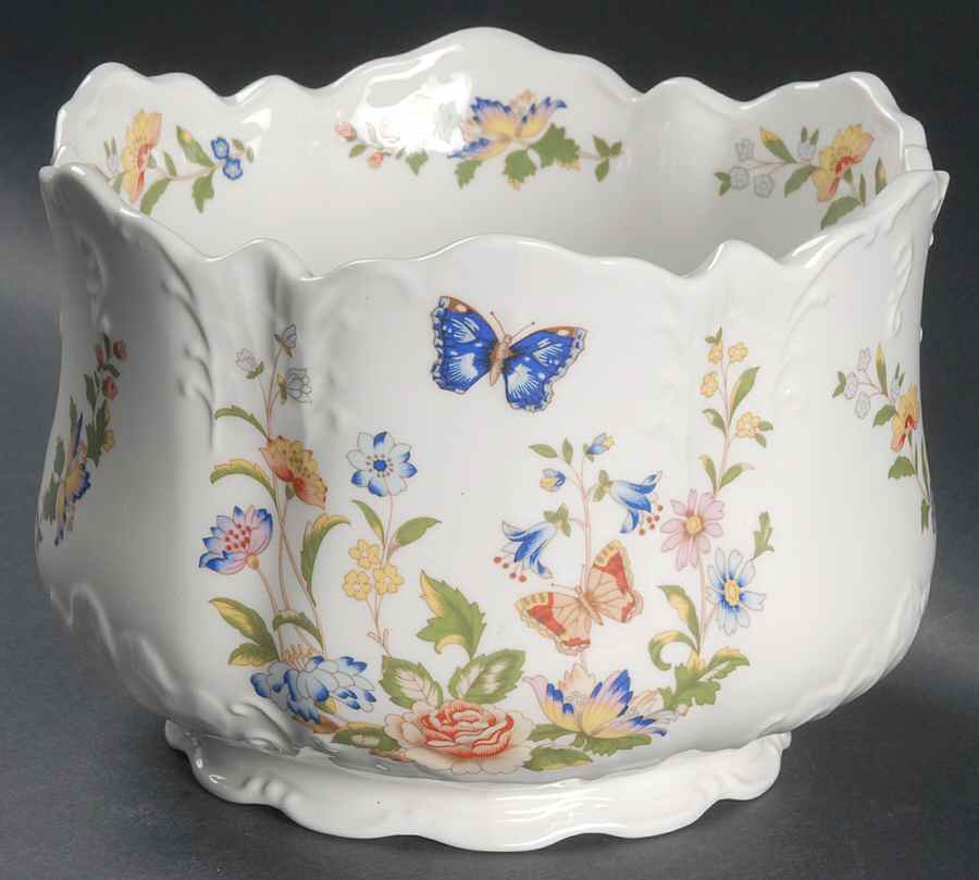 Cottage Garden 5" Cachepot by John  Aynsley & Sons-1