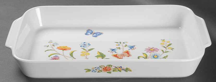 Cottage Garden 15" Rectangular Baker by John  Aynsley & Sons-1