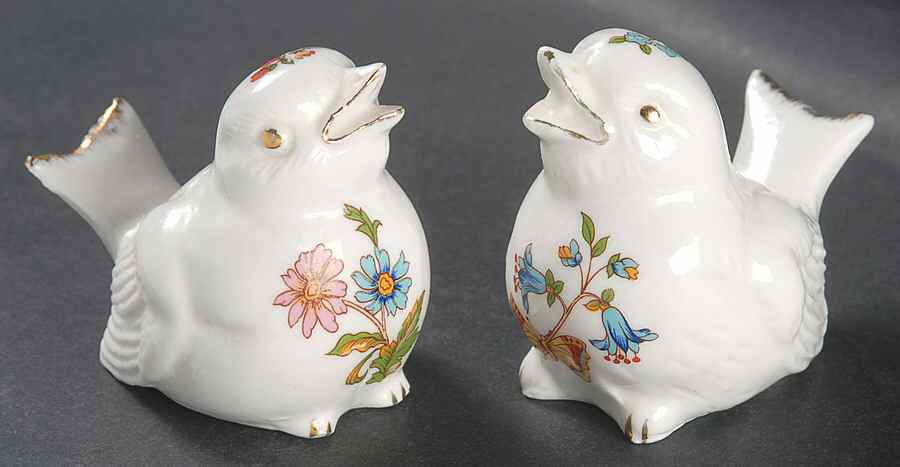 Cottage Garden Figural Salt and Pepper by John  Aynsley & Sons-1