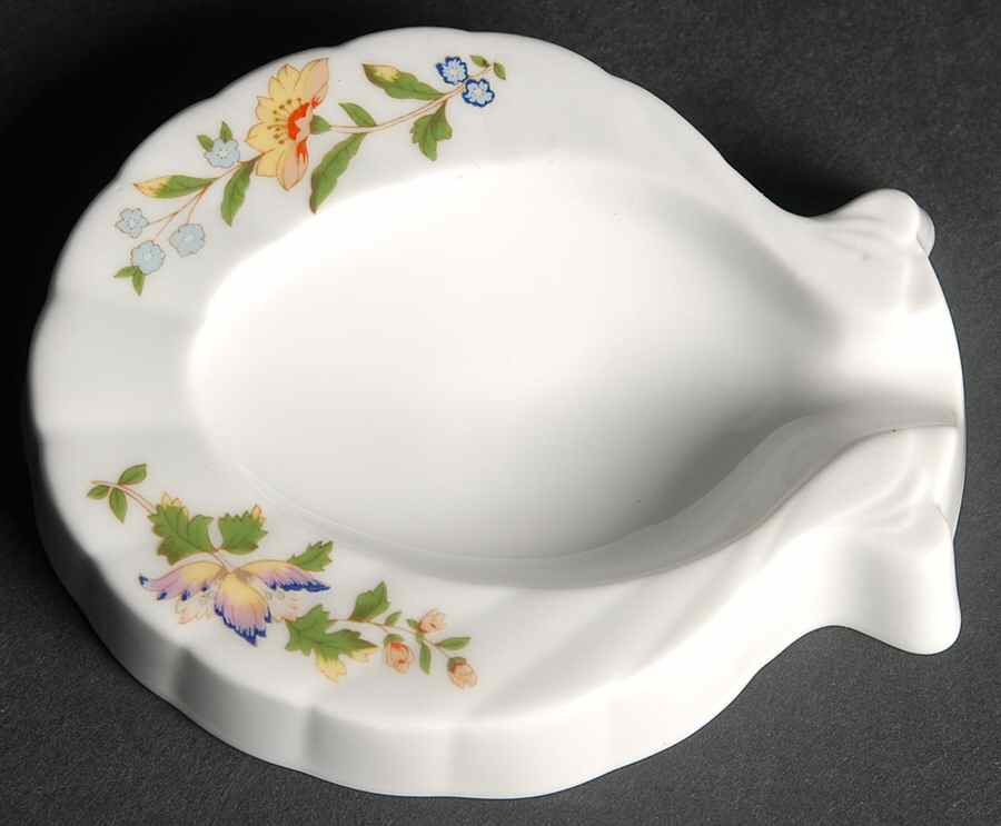 Cottage Garden Spoon Rest/Holder (Holds 1 Spoon) by John  Aynsley & Sons-1