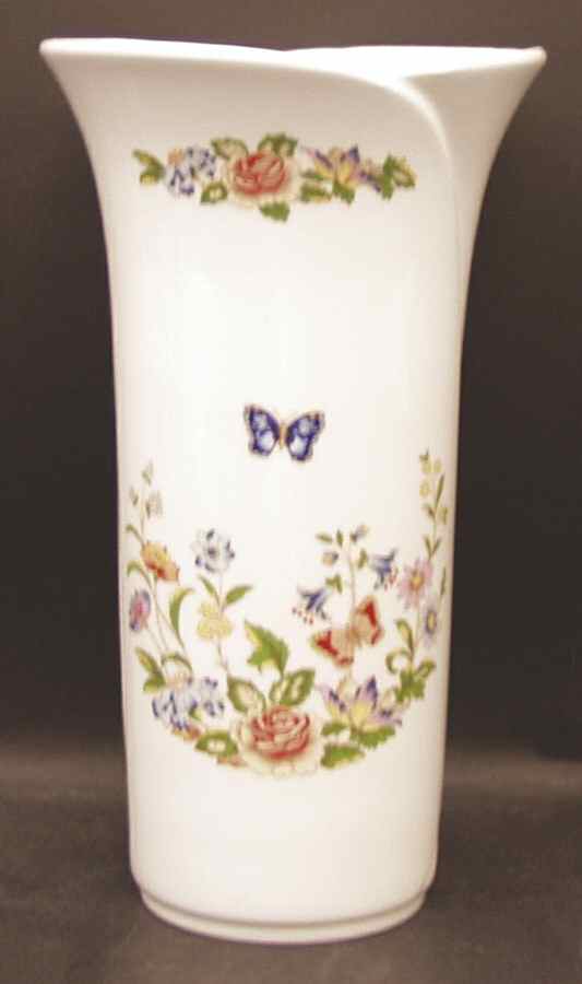 Cottage Garden 10" Cylinder Vase by John  Aynsley & Sons-1