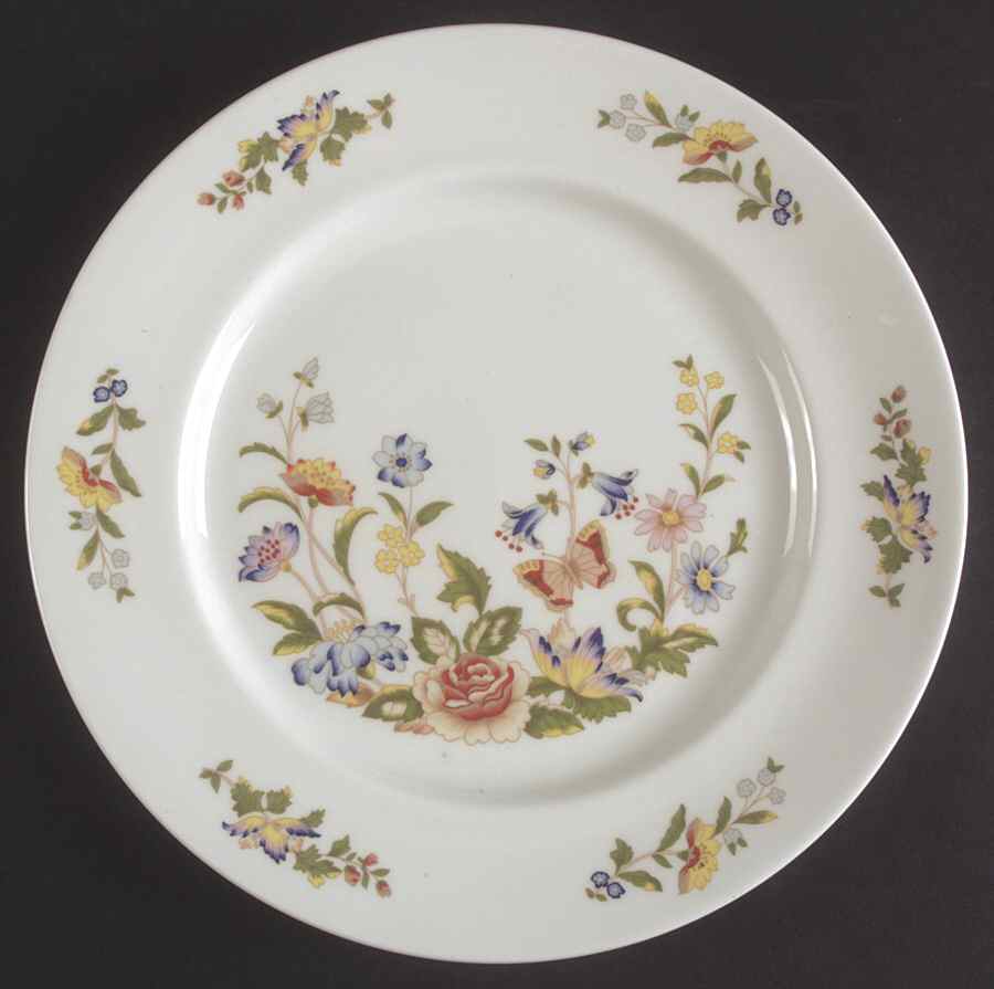 Cottage Garden Dinner Plate by John  Aynsley & Sons-1