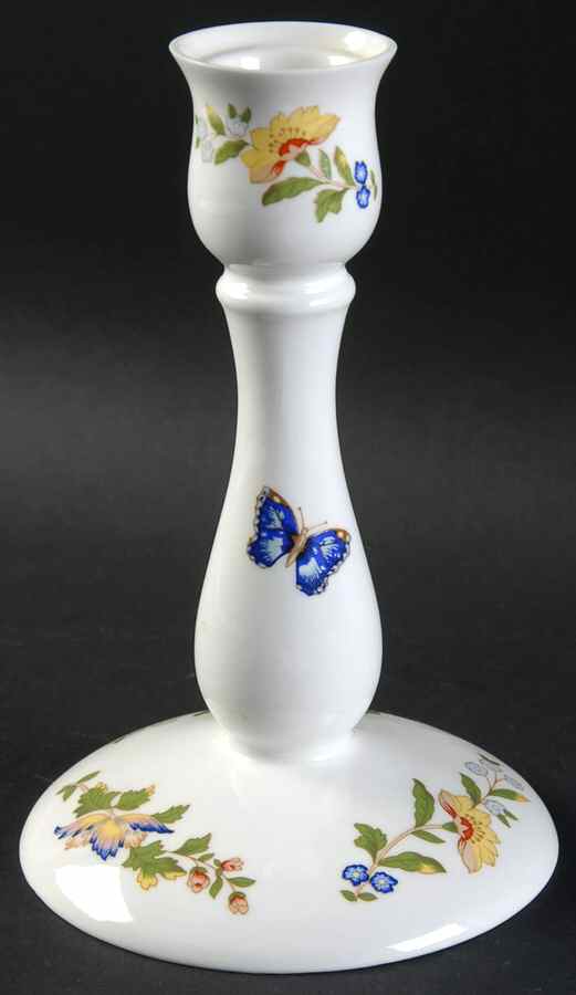 Cottage Garden 6" Candlestick by John  Aynsley & Sons-1