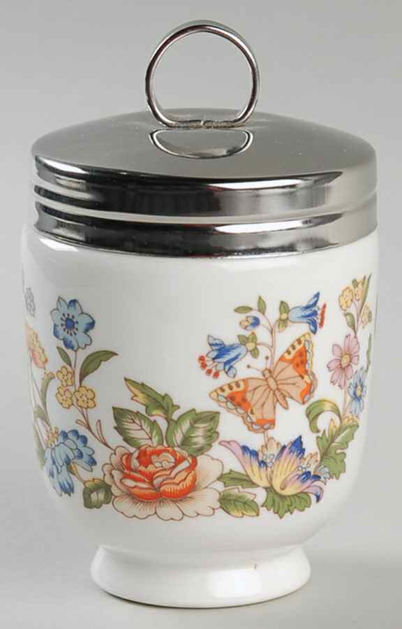Cottage Garden Egg Coddler & Lid by John  Aynsley & Sons-1