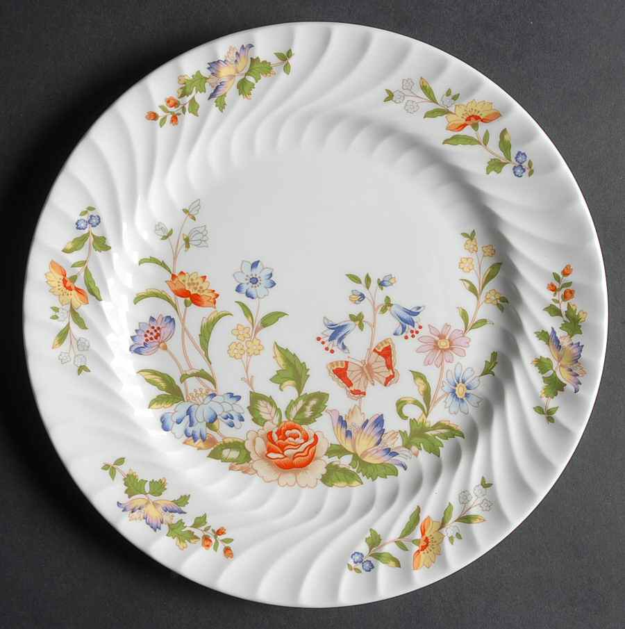 Cottage Garden Luncheon Plate by John  Aynsley & Sons-1