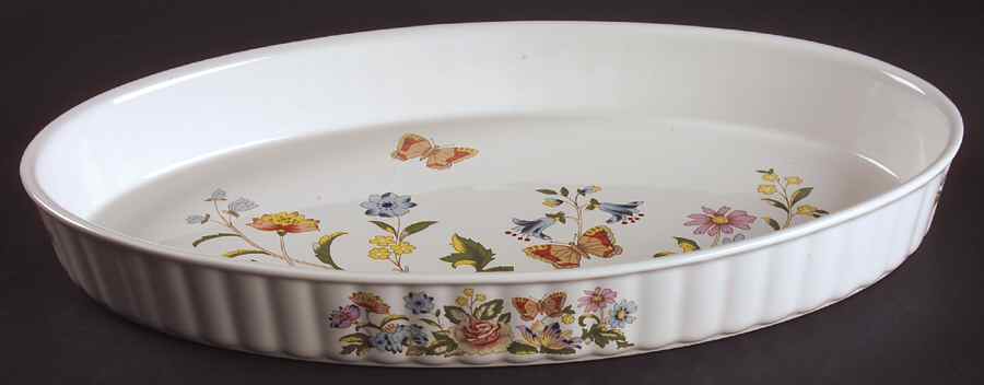 Cottage Garden 14" Oval Baker by John  Aynsley & Sons-1