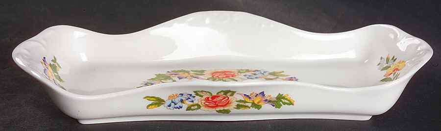 Cottage Garden 9" Gondola Tray by John  Aynsley & Sons-1