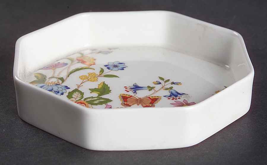 Cottage Garden Small Butter Dish by John  Aynsley & Sons-1