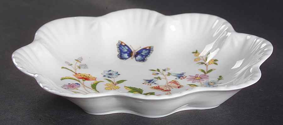 Cottage Garden Pickle Dish by John  Aynsley & Sons-1