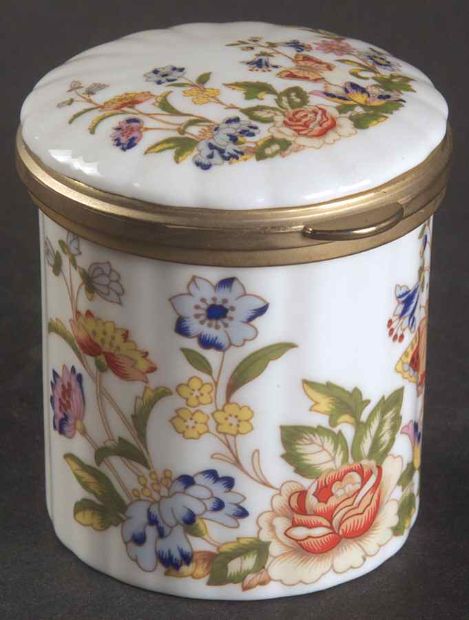 Cottage Garden Pill Box by John  Aynsley & Sons-1