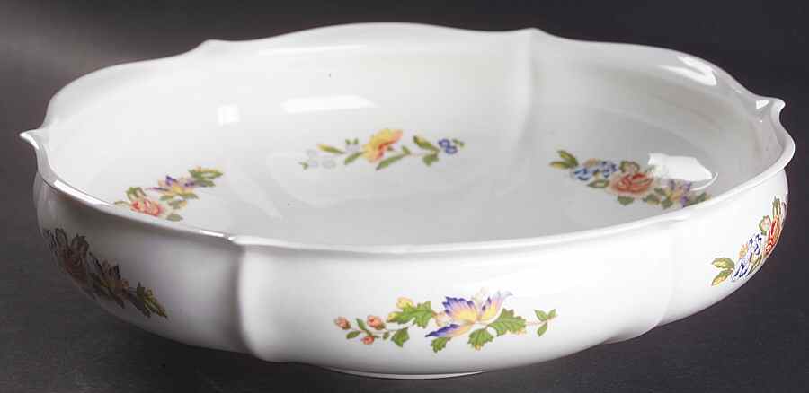 Cottage Garden 10" Edwardian Bowl by John  Aynsley & Sons-1