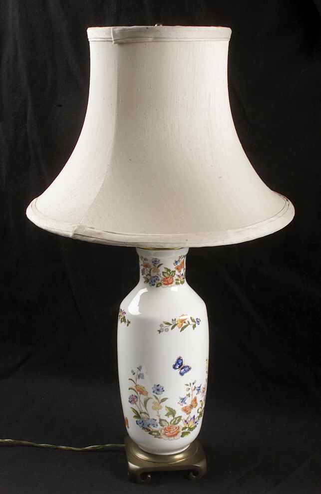 Cottage Garden 24" Electric Lamp & Shade by John  Aynsley & Sons-1