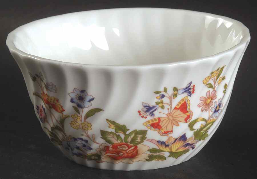 Cottage Garden Open Sugar Bowl by John  Aynsley & Sons-1