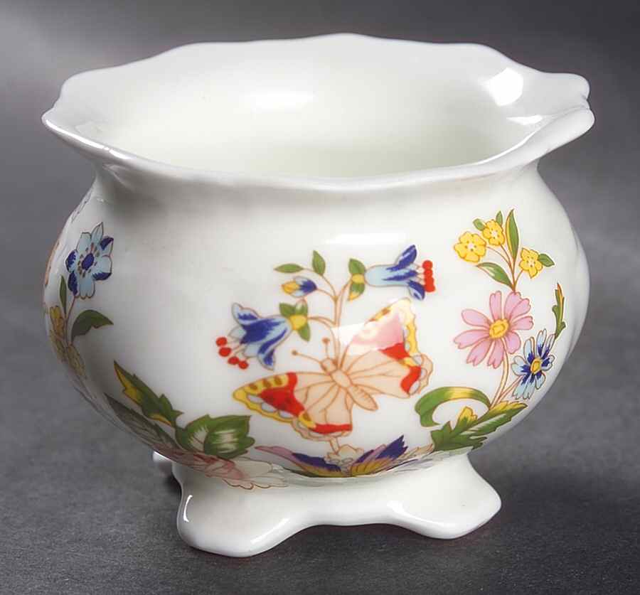 Cottage Garden Vine Shape Mini Open Sugar Bowl by John  Aynsley & Sons-1