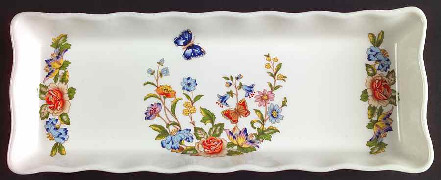 Cottage Garden 10" Biscuit Tray by John  Aynsley & Sons-1