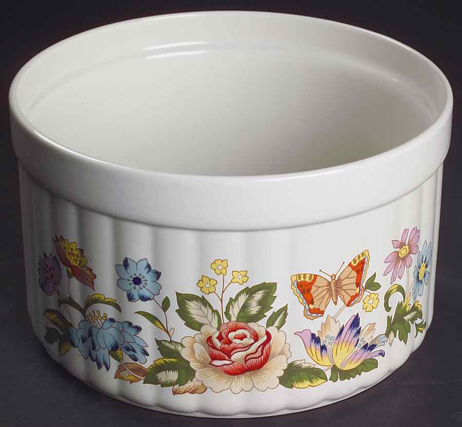 Cottage Garden 7" Souffle by John  Aynsley & Sons-1