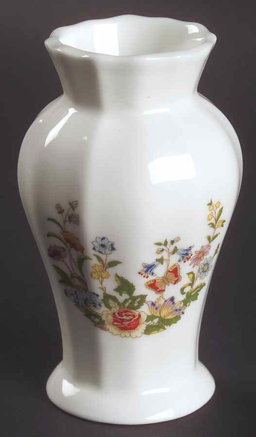 Cottage Garden 3" Edwardian Vase by John  Aynsley & Sons-1